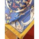 Price  SHMS2272  Hermès [Stallions in Parade] 90cm silk square scarf draws its inspiration from catalog albums of equestrian paraphernalia published in the 19th century to create this image. The colorful objects hover ar