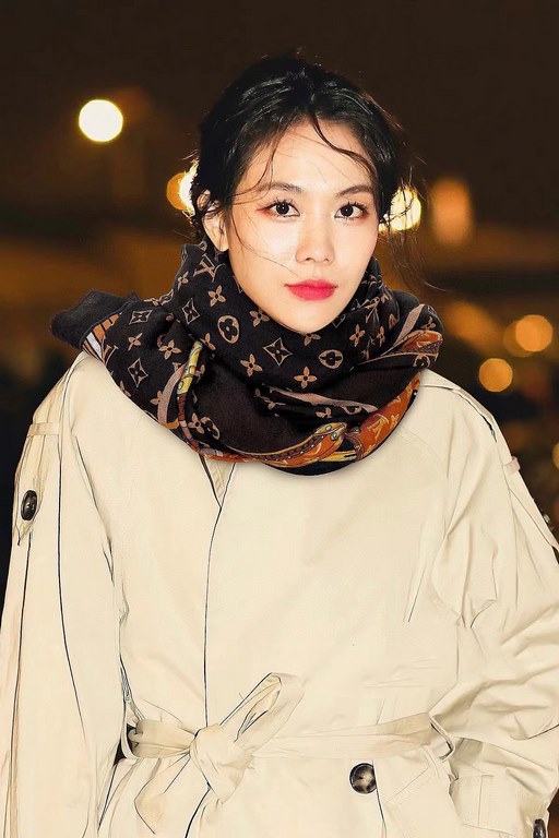 Price New on   Genuinely awesome   Airline Price  atches Monogram [V Logo Long Scarf] Cashmere long scarf, shawl in keeping with the heritage of travel while incorporating the show's modern hard luggage elements. The ric