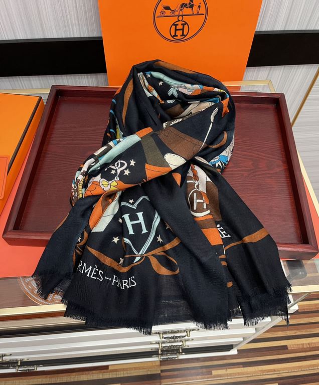 New H family 2023 latest models   genuinely awesome   [ring velvet long scarf]    physical genuinely beautiful   shawl with prints      regardless of the design of the airbrush are very well in place   detail is visible 