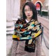 New H family 2023 latest models   genuinely awesome   [ring velvet long scarf]    physical genuinely beautiful   shawl with prints      regardless of the design of the airbrush are very well in place   detail is visible 