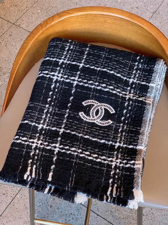 Price   new    Chanel (CHANEL) annual most beautiful   [Double C woven plaid shawl] exclusive channel original single goods   annual latest masterpiece top high-end customized, Italy    imported fabrics with high-end Cha