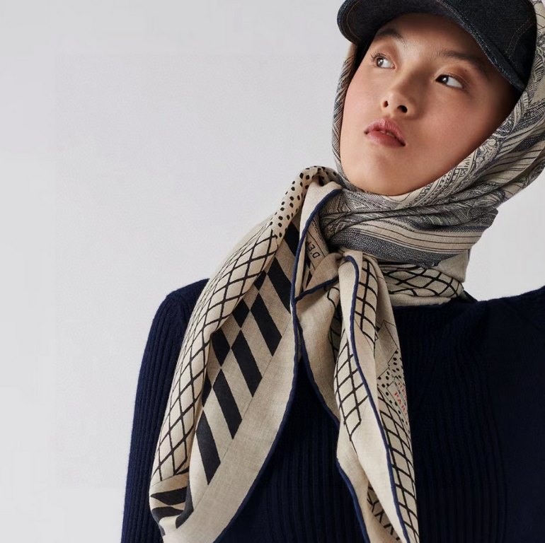 priceBought are said to look good   recommended   [New Grand Theatre 140] double-sided same color cashmere square scarf, the top craft super value   Hermes counter models    three-dimensional rendering of the pattern pat