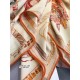 price[H-HER-1007] cashmere new buy said good-looking  recommended  140 velvet square scarf, top craftsmanship value  Hermès counter explosion three-dimensional rendering pattern pattern texture in kind grade is extremely