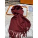 (Hermes) original quality Imperial Hall of Fame Extreme Donkey! Fall and winter counter in the sale of top cashmere knitted scarf. With exquisite simple pattern combination into a classic pattern beautiful to the extreme