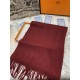 (Hermes) original quality Imperial Hall of Fame Extreme Donkey! Fall and winter counter in the sale of top cashmere knitted scarf. With exquisite simple pattern combination into a classic pattern beautiful to the extreme