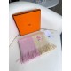 Price New! 2023 men and women with the same models, 100% pure cashmere Hermes (Hermes) synchronization counter, high-end cashmere knitted scarf! Can be formal, can be casual, very Classical design. This is a difficult kn