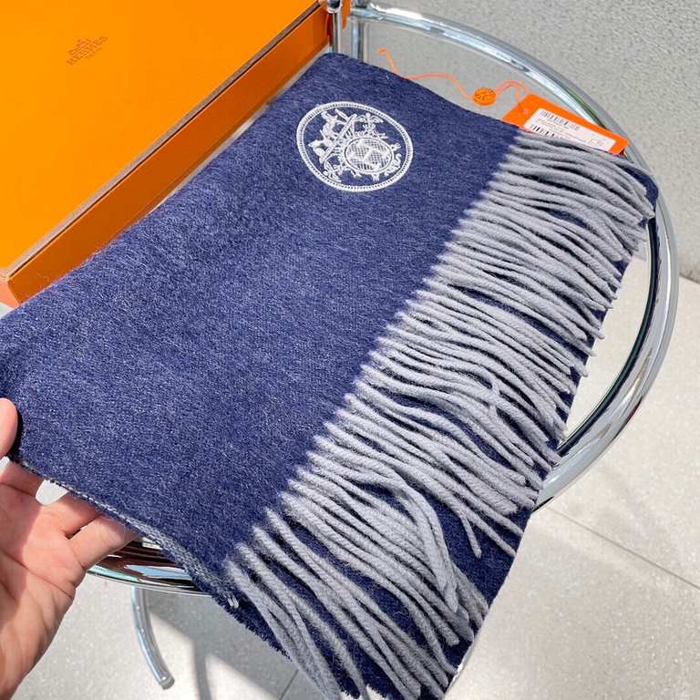 Price  2023 counter newest models   Hermes hot to come    top color weaving process   this process is only a big brand pure OEM factory only have the process  100% top quality silk cashmere   scarf   high cutting-edge pr