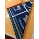 RHMS2286 Hermes [Stallion draped] velvet large triangle scarf, counter synchronization! Leather waterle neatly outlines the steeds, each draped in a shuma blanket labeled with the monogrammed combination of the owner's n