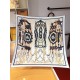 SHMS2325 Hermes [Reins and Fate] 90cm Silk Square Scarf  Have you heard of Clotho, Lachesis and AtroPos They are the three sisters of fate in Greek mythology, in charge of the thread of life, the distribution of destiny 