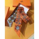 Price. PHMS2168   Hermes Twilly [Trim Tapestry and Brandenburg]   Top twill silk to create ultra-fine prints The lettering is very clear Definitely a first choice for gift-giving and self-use  Ribbon can be wrapped aroun