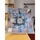 SHMS2308 Hermes [Curiosities] 90cm silk square scarf, the Knight of Hermes Fireworks invites us to cross the threshold of the building, topped by a fragrant garden. Open a wonderful static journey ...... Inside, a goat c