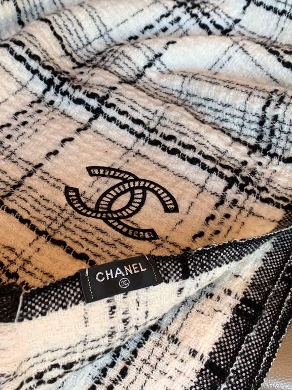 Price   new    Chanel (CHANEL) annual most beautiful   [Double C woven plaid shawl] exclusive channel original single goods   annual latest masterpiece top high-end customized, Italy    imported fabrics with high-end Cha