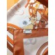 SHMS2309 ORIGINAL HERMES [Gorgeous bridle] 90cm silk square scarf  Gorgeous bridle is one of the most iconic motifs of Hermes. It is created through the brand's exquisite craftsmanship. This reinterpretation of one of th