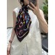 [Jacquard high luxury quality]This year's main size New   Don't say she's small, but actually it's a very delicate size Clean and sophisticated! Once you know it, you'll fall in love with it.[H Scarf buttons assembled]70