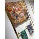 High-end customization   Buy all say good-looking   Recommended   [Crystal Valley double-sided 90] silk square scarf, the top craftsmanship is super value   Hermes counter models    three-dimensional presentation of the 