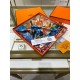 High-end customization   Buy all say good-looking   Recommended   [Crystal Valley double-sided 90] silk square scarf, the top craftsmanship is super value   Hermes counter models    three-dimensional presentation of the 