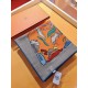 RHMS23115Original Hermès [One Thousand and One Rabbits] 140cm Velvet Square Scarf  Hermès silk scarves are an infinite source of creativity and artwork storytelling, with new designs and color combinations being introduc