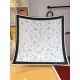 SLV2335 Original Lv [WISHLIST] Square Scarf 90cm Edition, the square scarf becomes an exhibition space for Louis Vuitton's iconic creations, depicting the brand's handbags, hard cases and accessories motifs in a silk-scr