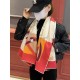 Price New     Recommended  [Equestrian guidance] 140 velvet square scarf, double-sided same color, top craftsmanship super value   Hermes counter burst models three-dimensional rendering pattern pattern texture in kind g