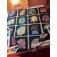 SHMS2316 Original HERMES [Stallion Prism] 90cm Silk Square Scarf  The designer depicted sixteen stallions on the square scarf, combining Hermès' cherished animals with a wide range of leisure activities, meticulously ren