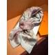 Hermes ~ autumn and winter with a sharp tool   top double-sided same color version of silk cashmere shawl! 1条等于2条】One shawl is equal to two】Point of view is wonderful, the pattern and color matching are super like, anoth