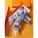 PricesPHMS2283   Hermes new Twilly [Scarf Odyssey]  top twill silk to create ultra-fine prints The handwriting is very clear Definitely a first choice for gift-giving and self-use   Ribbons can be wrapped around the neck