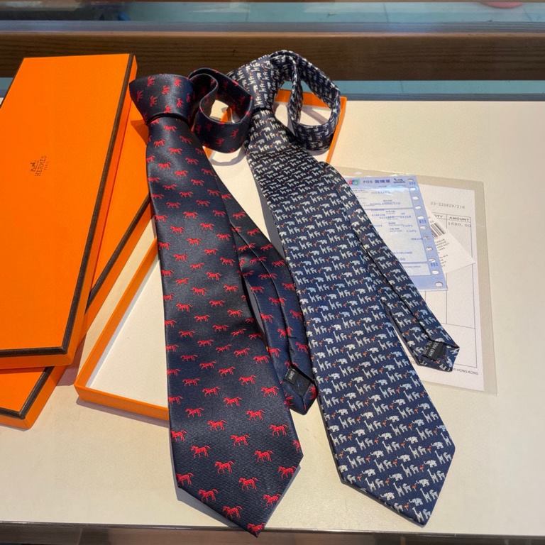 PricePackaging New ties are shipping now   Hermes' new men's tie collection   allows men to show off their individuality. 100% top quality twill silk handmade to order.