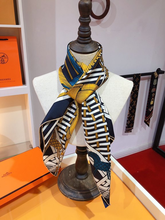 SHMS2177 H Home [Two Horses Weaving Love] 90cm Silk Square Scarf, Fenugreek (commonly known as water hyacinth) grows in abundance in Thailand, and after being collected and left to dry in the sun, it can be used to make 