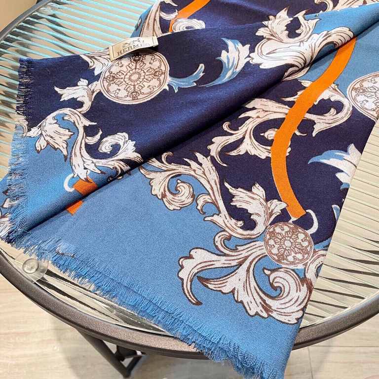 Counter synchronization new printed cashmere ah. Scarf   bull burst models   value return cashmere print   absolutely will scream     this section is Hermes HERMES limited edition top visual feast   counters limited edit