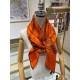 Cashmere new    Buy all say good-looking   Recommended  [Feast Banquet Cashmere 140] Double-sided same color cashmere square scarf, top craftsmanship super value   Hermes counter pop-ups    three-dimensional presentation