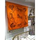 Cashmere new    Buy all say good-looking   Recommended  [Feast Banquet Cashmere 140] Double-sided same color cashmere square scarf, top craftsmanship super value   Hermes counter pop-ups    three-dimensional presentation