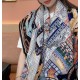 PriceA High-end Luxury Product ~~ Double Sided Heterochromatic Velvet Square ScarfHermes [Silk Scarf AdventureIt's extraordinary, it's high class! Very lifting! Forever plus points H fall and winter items! Various dressi