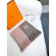 Price New! 2023 men and women with the same models, 100% pure cashmere Hermes (Hermes) synchronization counter, high-end cashmere knitted scarf! Can be formal, can be casual, very Classical design. This is a difficult kn