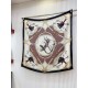 [Double-sided same color dark jacquard] GUCCi bought all say good-looking   Recommended   [GG Equestrian World Printing 90] Silk square scarf, the top craftsmanship is superb value   Hermès counter explosive    three-dim