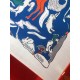 RHMS23115Original Hermès [One Thousand and One Rabbits] 140cm Velvet Square Scarf  Hermès silk scarves are an infinite source of creativity and artwork storytelling, with new designs and color combinations being introduc