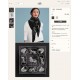 Cashmere new    Buy all say good-looking   Recommended  [Feast Banquet Cashmere 140] Double-sided same color cashmere square scarf, top craftsmanship super value   Hermes counter pop-ups    three-dimensional presentation