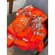 Price Hermes ~ autumn and winter with a good tool   top double-sided same color version of silk cashmere shawl! 1条等于2条】One shawl is equal to two】Eye-catching wonderful, pattern and color matching are super like, another 