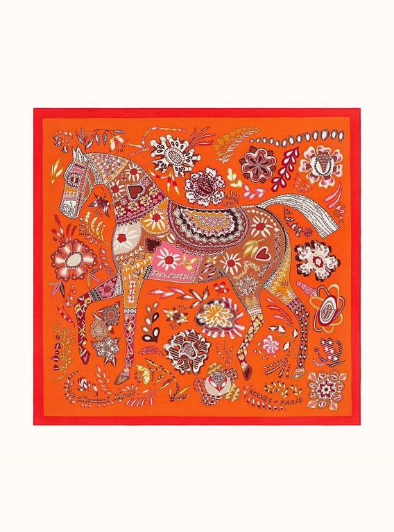 Price Hermes ~ autumn and winter with a good tool   top double-sided same color version of silk cashmere shawl! 1条等于2条】One shawl is equal to two】Eye-catching wonderful, pattern and color matching are super like, another 