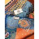 SHMS2327 ORIGINAL HERMES [Fancy Dress Celebration] 90cm Silk Square Scarf  The print comes from traditional Polish wedding attire! You may have stared in amazement at the fact that you have arrived in a marvelous wonderl