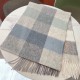 [Hermes - Hermes, Big H rare plaid design, low-key and not lose elegance  ] key recommendation   large square, with a particularly classic and popular H embroidery, senior comfortable chic temperament, big name full, sup