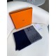 Price New! 2023 men and women with the same models, 100% pure cashmere Hermes (Hermes) synchronization counter, high-end cashmere knitted scarf! Can be formal, can be casual, very Classical design. This is a difficult kn