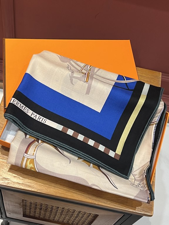 Price Cashmere new    Buy all say good-looking   Recommended  Double-sided the same color cashmere square scarf, top craftsmanship super value   Hermes counter models    three-dimensional presentation of the pattern patt