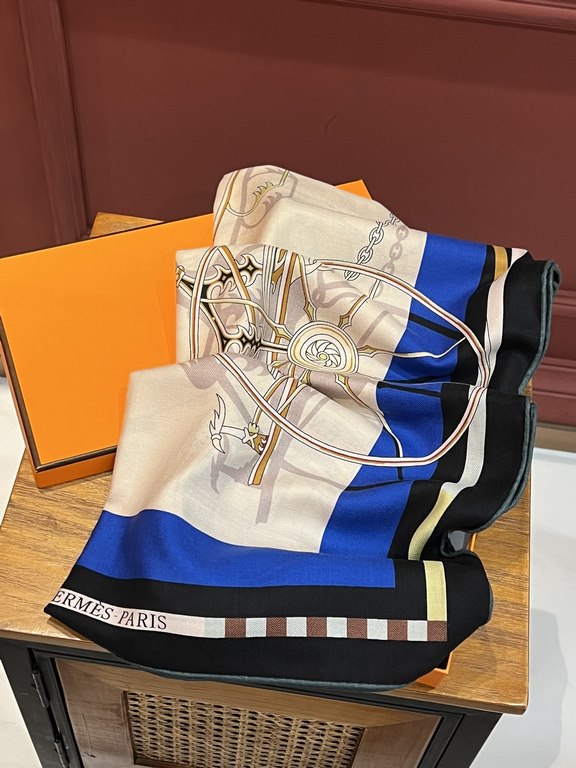 Price Cashmere new    Buy all say good-looking   Recommended  Double-sided the same color cashmere square scarf, top craftsmanship super value   Hermes counter models    three-dimensional presentation of the pattern patt