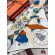 [Double-sided same color] Recommended [Jumping spring 90] silk square scarf, top craftsmanship super value   Hermes counter burst models    three-dimensional presentation of the pattern pattern in kind grade is extremely