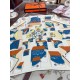 [Double-sided same color] Recommended [Jumping spring 90] silk square scarf, top craftsmanship super value   Hermes counter burst models    three-dimensional presentation of the pattern pattern in kind grade is extremely