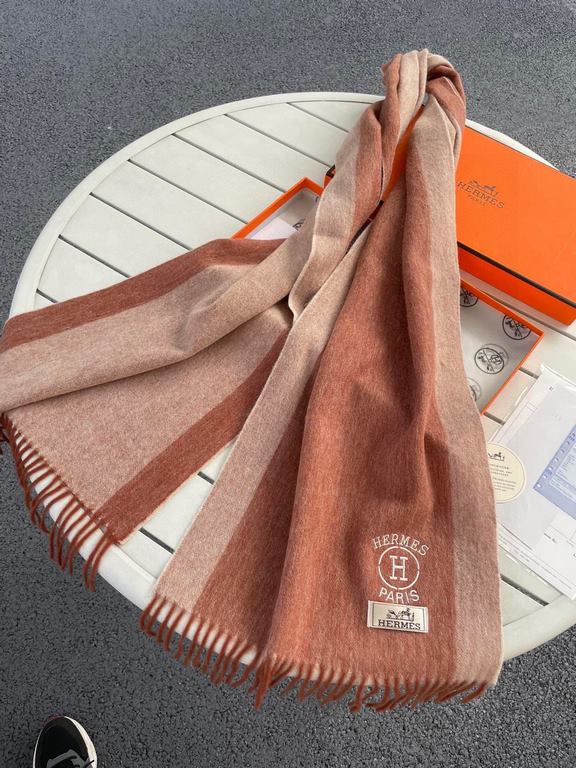 .  Hermes - Hermes Women's Colorblocking Cashmere Scarf  Heavily Recommended  100% top quality cashmere material  Very warm  Soft and skin-friendly, not tie the neck Classic two-sided design, one scarf two styles   Boys 