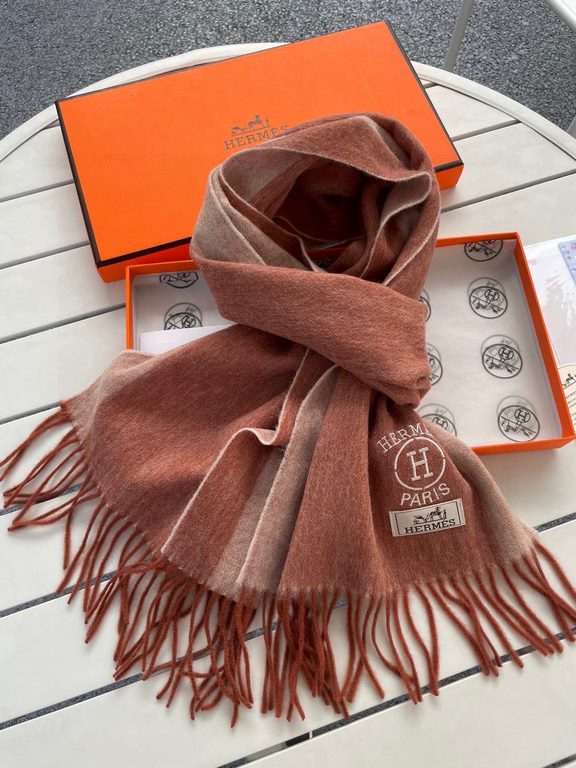 .  Hermes - Hermes Women's Colorblocking Cashmere Scarf  Heavily Recommended  100% top quality cashmere material  Very warm  Soft and skin-friendly, not tie the neck Classic two-sided design, one scarf two styles   Boys 