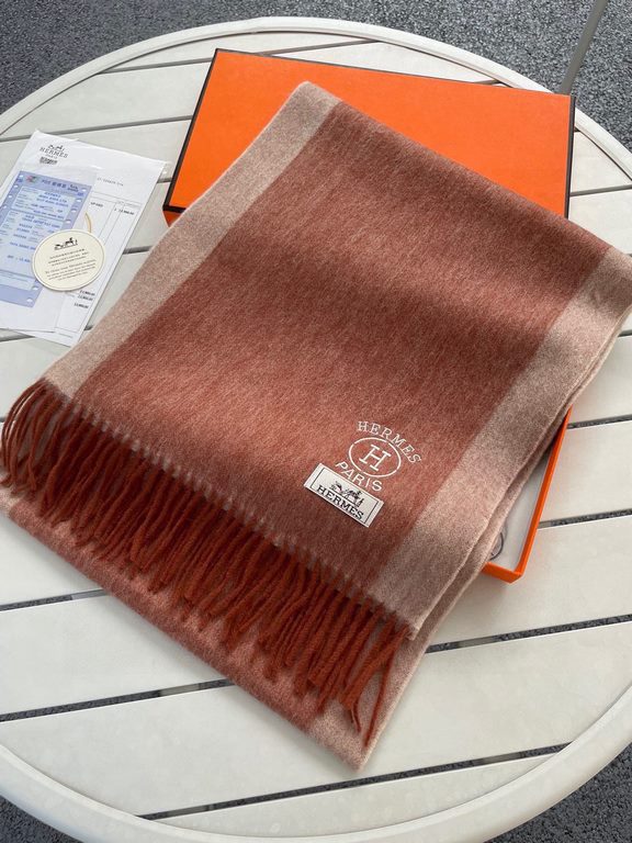 .  Hermes - Hermes Women's Colorblocking Cashmere Scarf  Heavily Recommended  100% top quality cashmere material  Very warm  Soft and skin-friendly, not tie the neck Classic two-sided design, one scarf two styles   Boys 