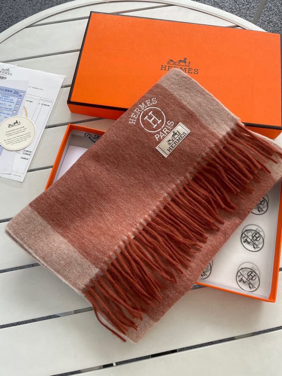 .  Hermes - Hermes Women's Colorblocking Cashmere Scarf  Heavily Recommended  100% top quality cashmere material  Very warm  Soft and skin-friendly, not tie the neck Classic two-sided design, one scarf two styles   Boys 