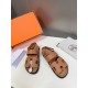 Men  [ΗERMES 】 Hermes spring and summer classic couple models second uncle slippers Chypre ugly ugly ugly uncle slippers - old man slippers, on the foot is simply too comfortable! It's simple and cute!All mixed breed she